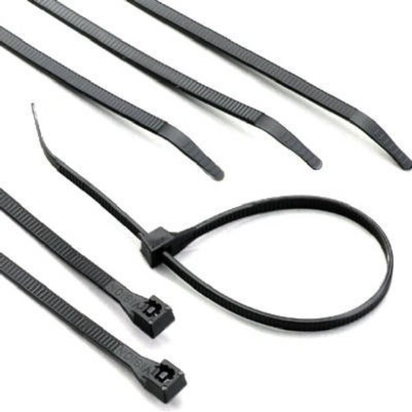 Ecm Industries 30PK 4 BLK Cable Tie 45-104UVB